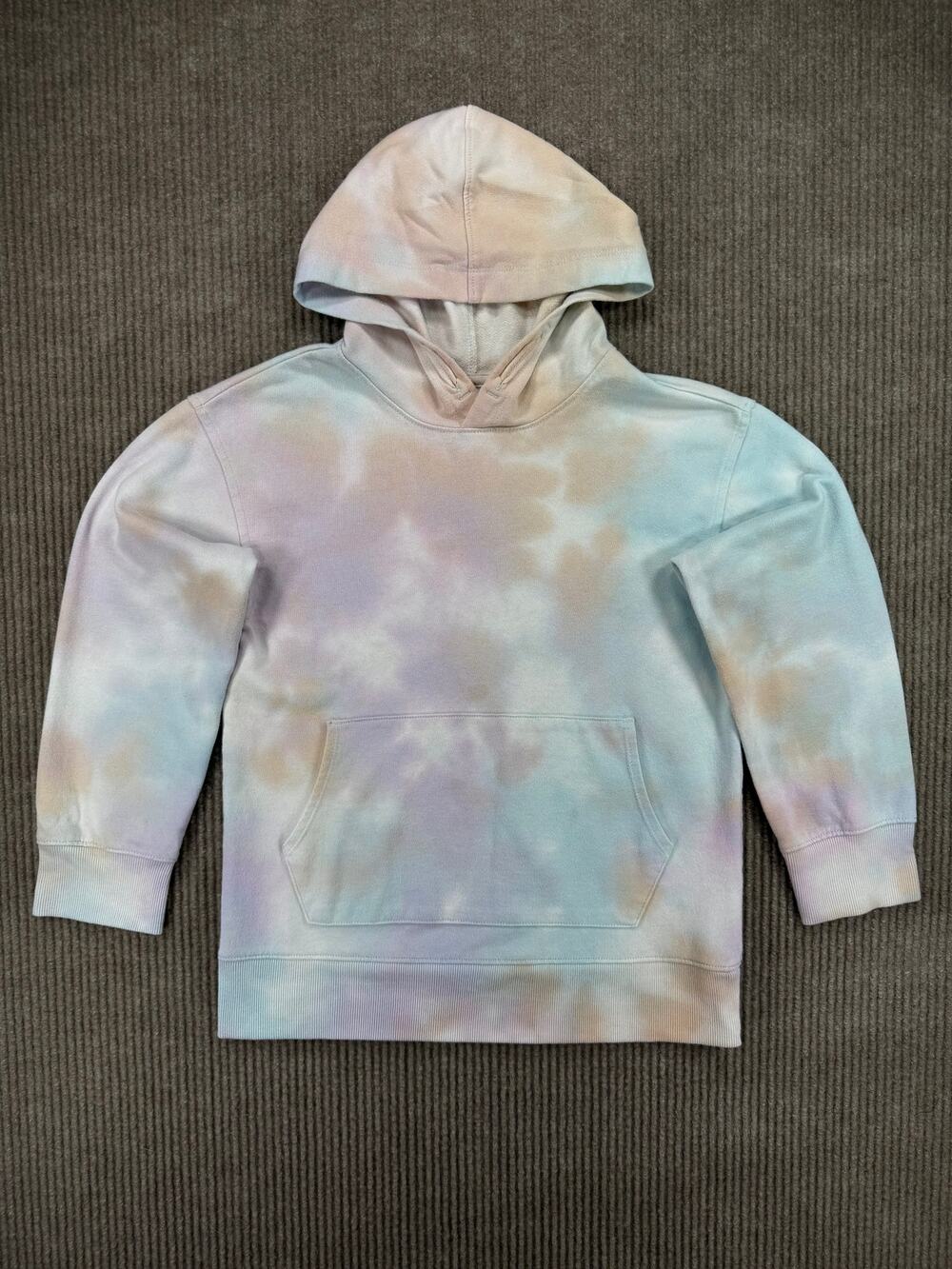 Wonder Nation Kids M 8 Pastel Tie Dye Pullover Hoodie